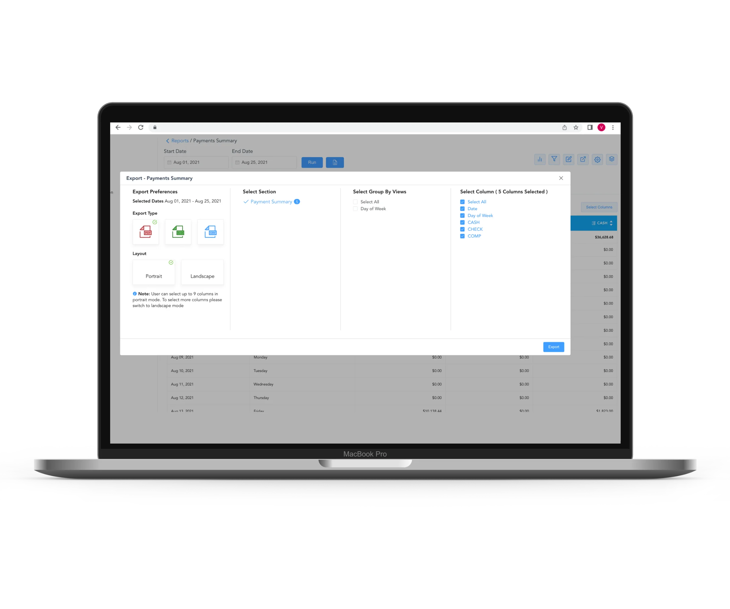 Seamless Exporting | Business Intelligence | HotelKey