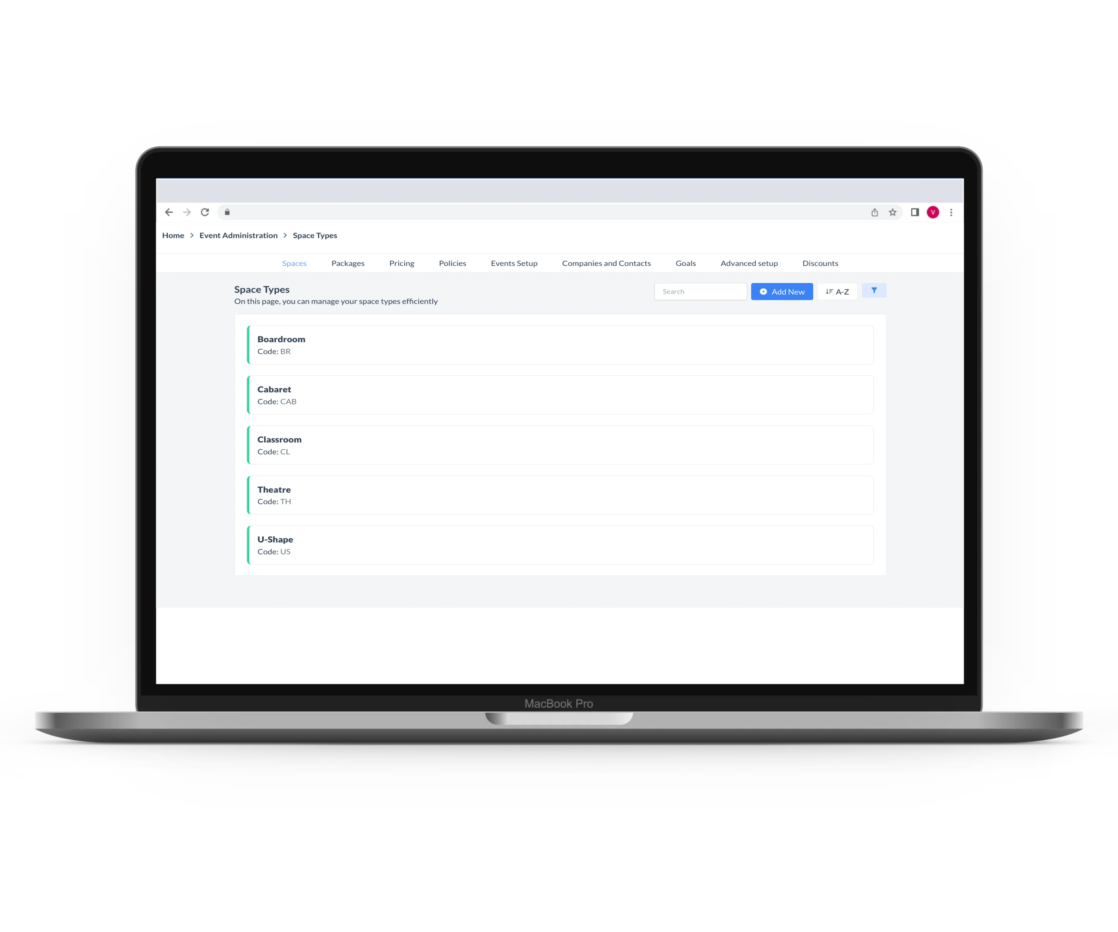 Event Setup | EventKey | HotelKey