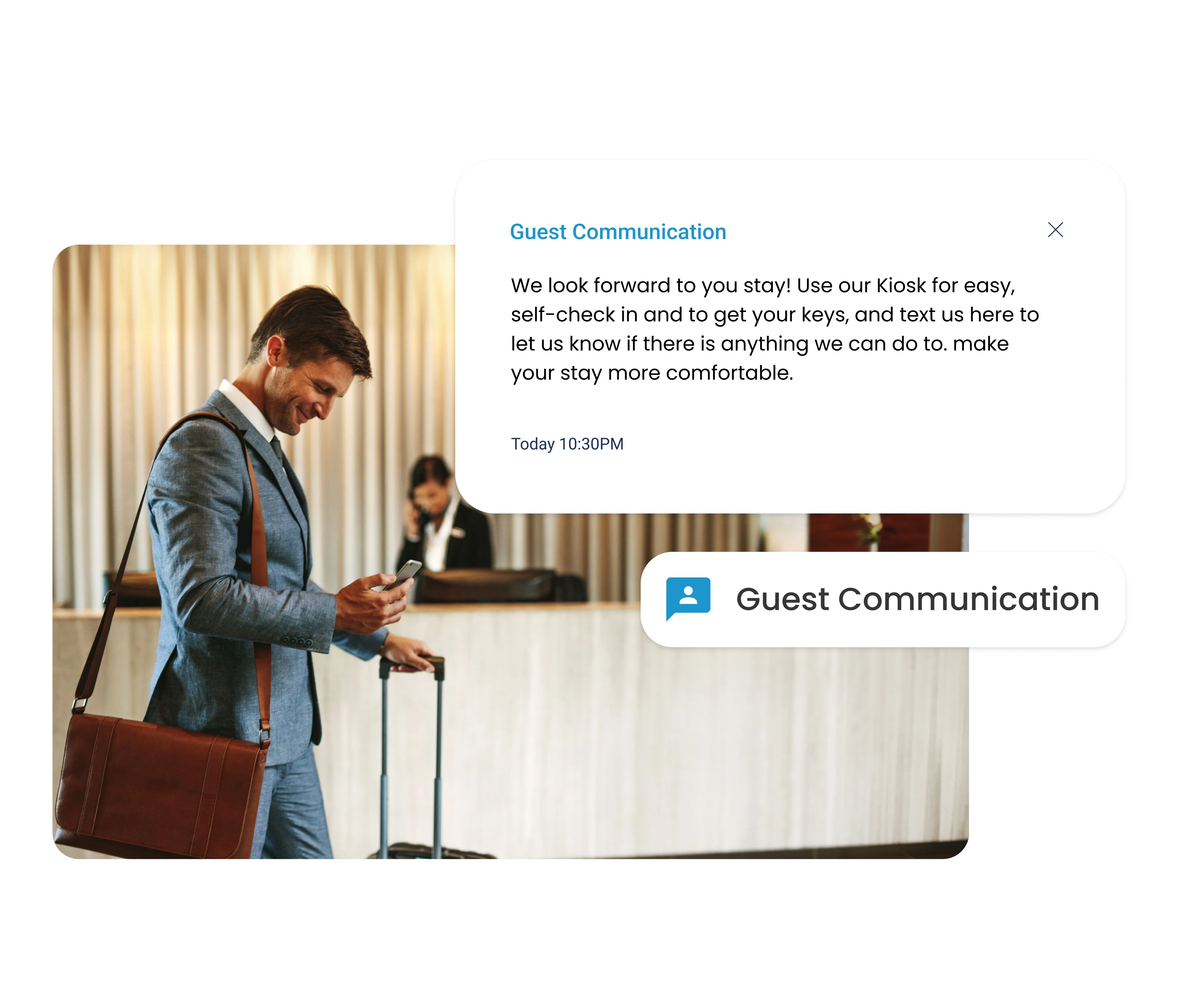 Provide Seamless Guest Communication | GuestKey | HotelKey