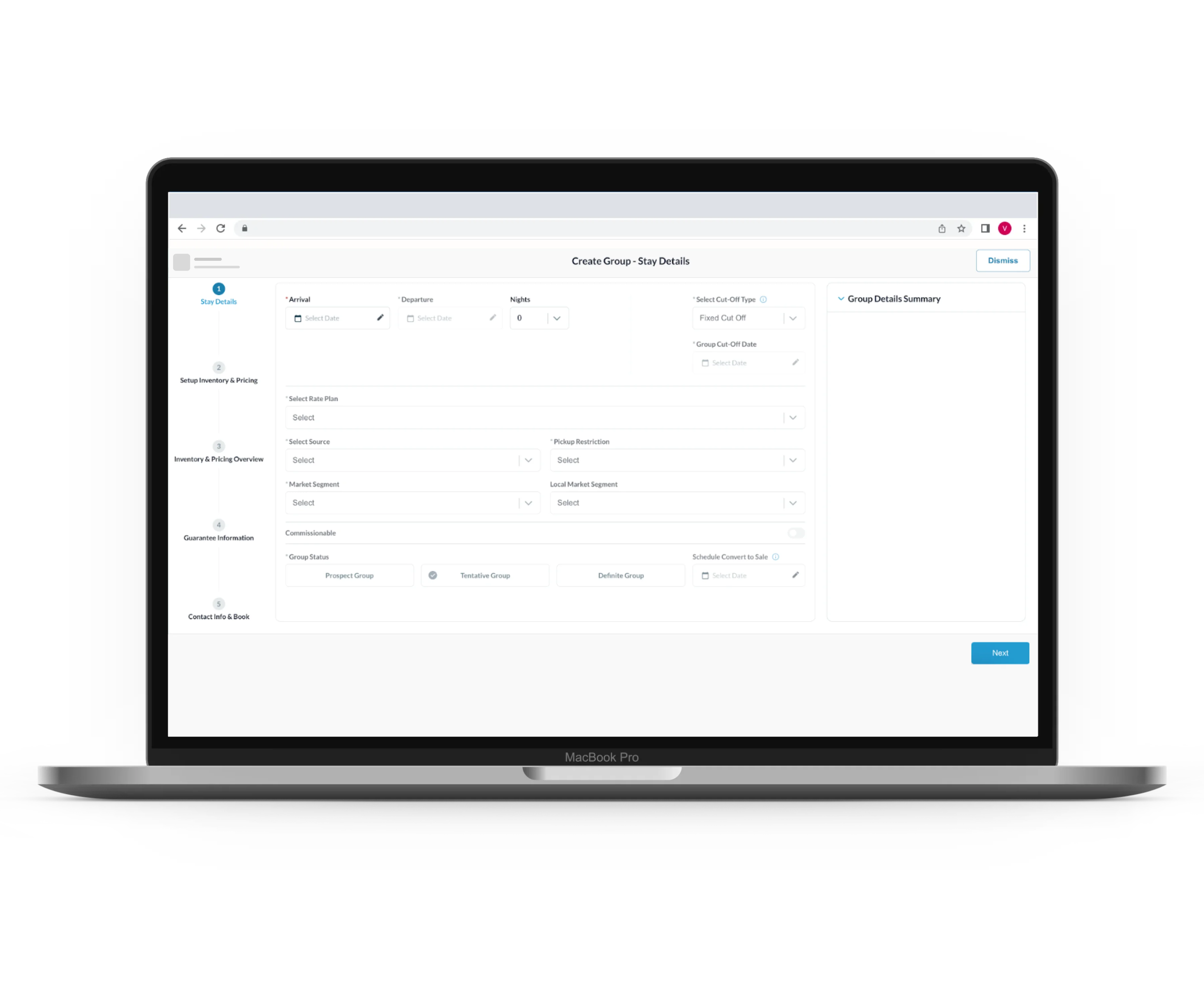 Guided Booking Process | HotelKey