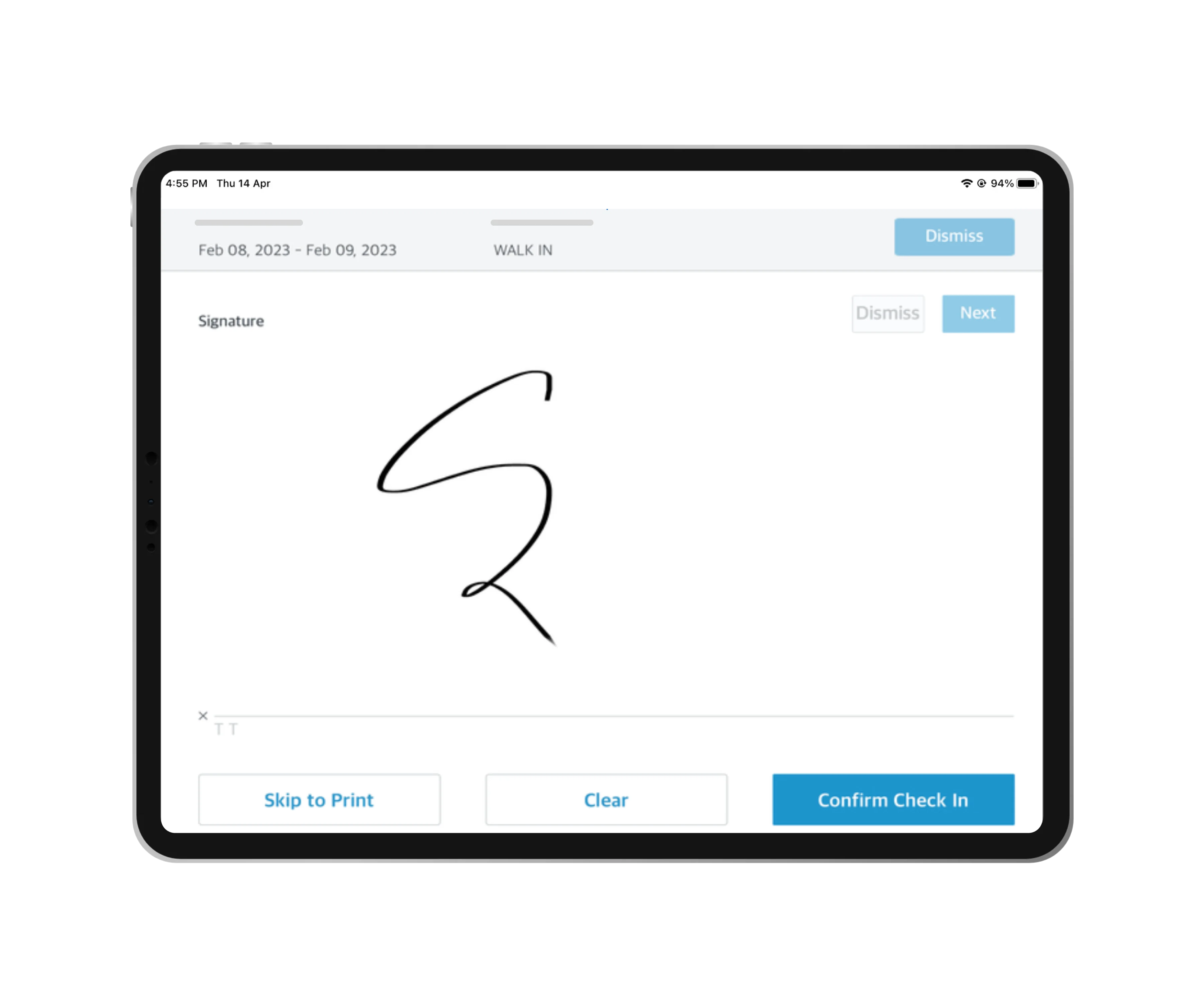 Digital Guest Signature | HotelKey