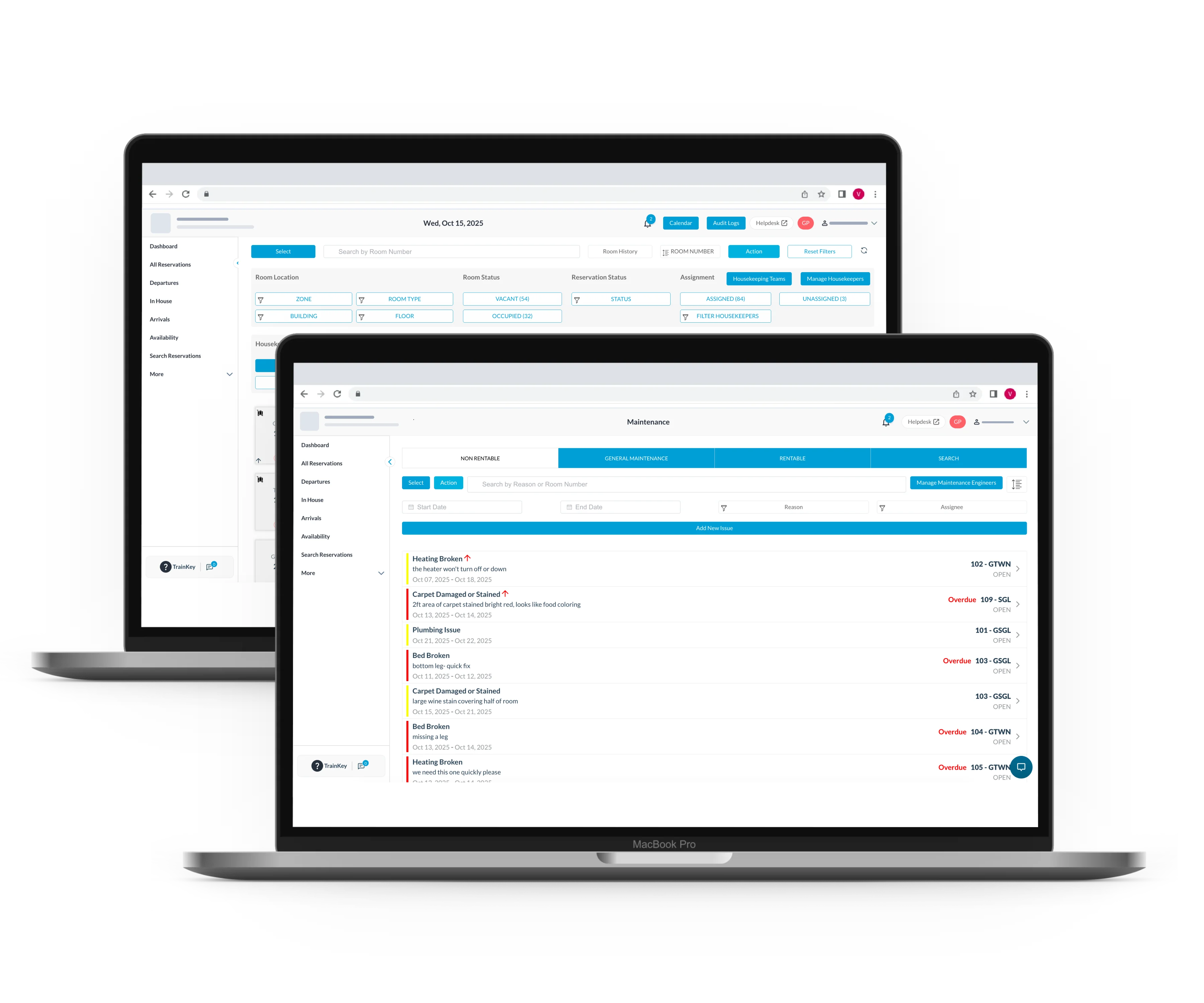 Housekeeping & Maintenance | HotelKey