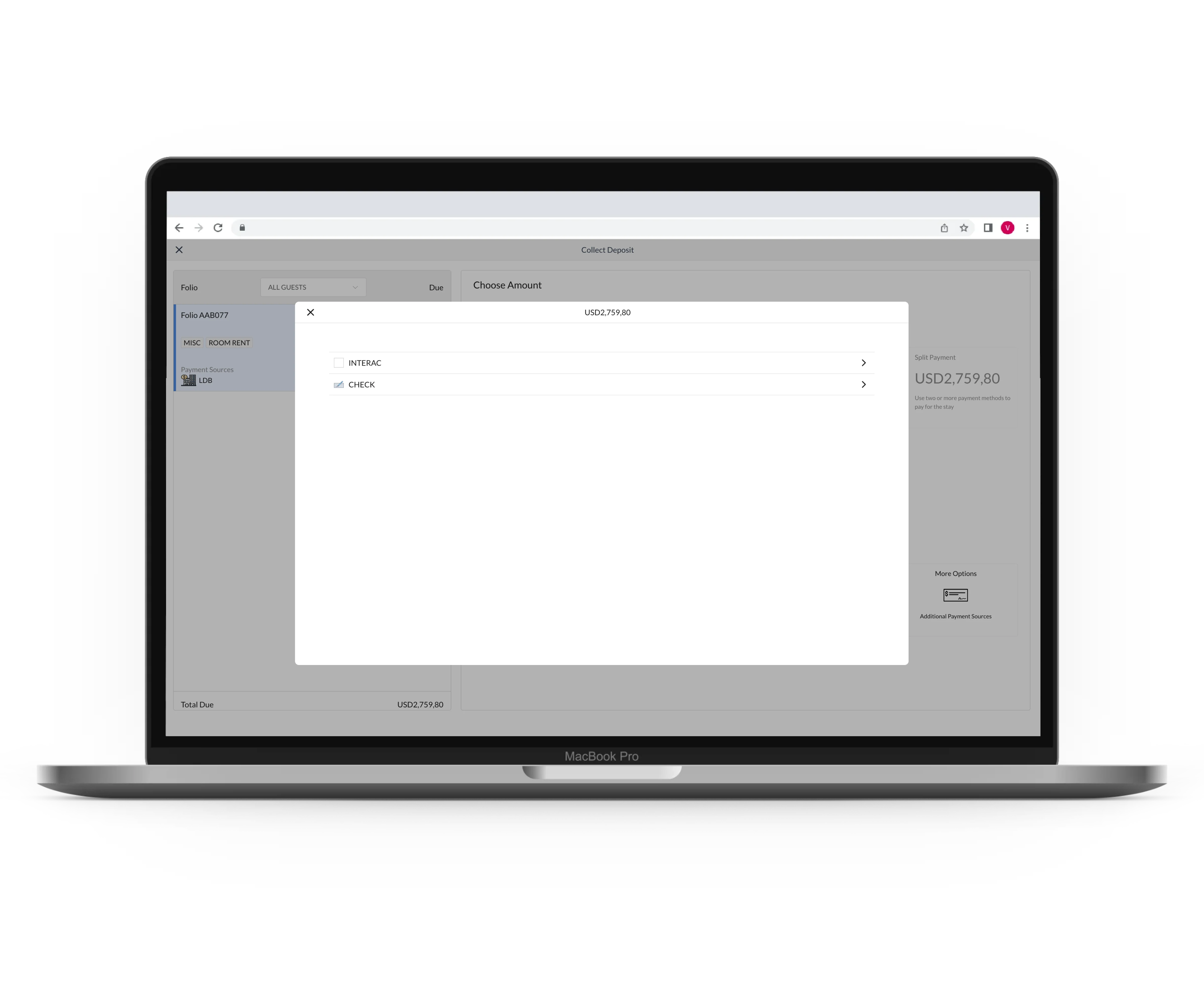 Dynamic Payment Options | HotelKey