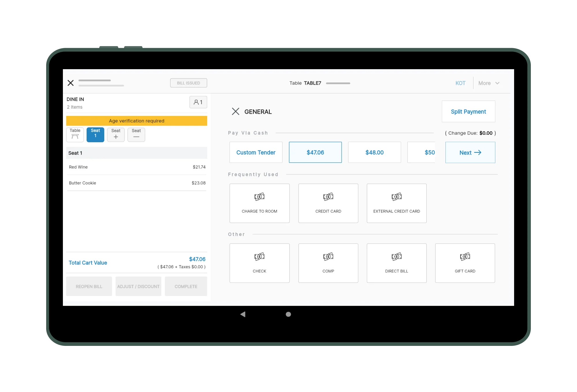Dynamic Payments | Register App | RetailKey | HotelKey