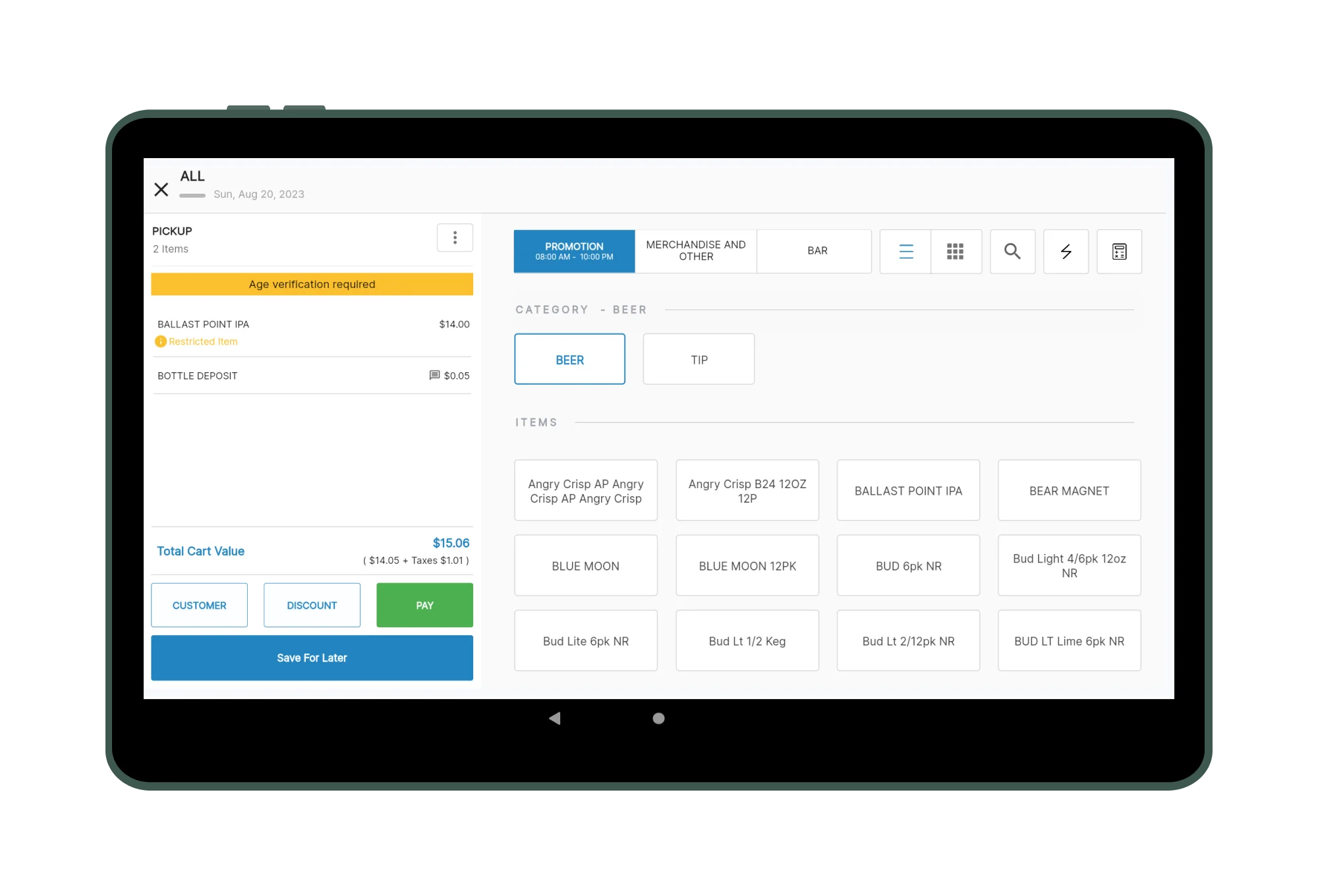 Deposit Redemption | Register App | RetailKey | HotelKey