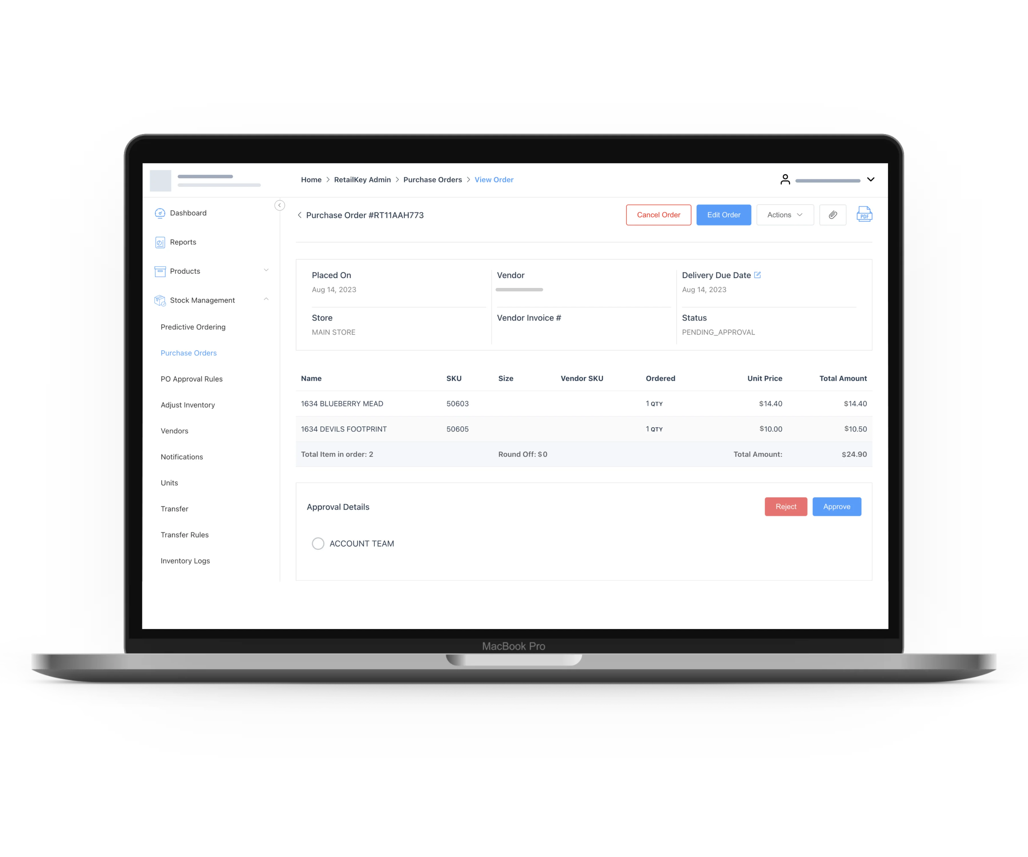 Multi-Store Inventory | Inventory Management | RetailKey | HotelKey
