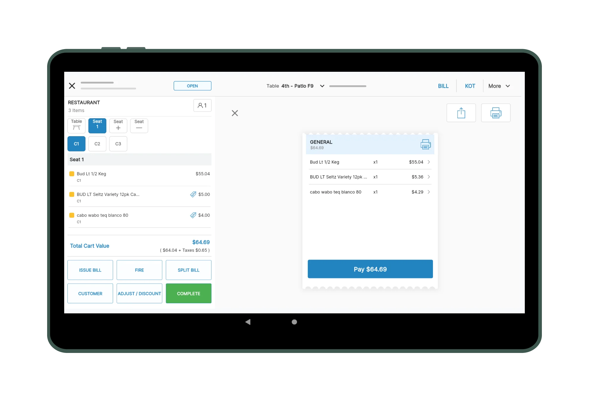 Check Out | Register App | RetailKey | HotelKey