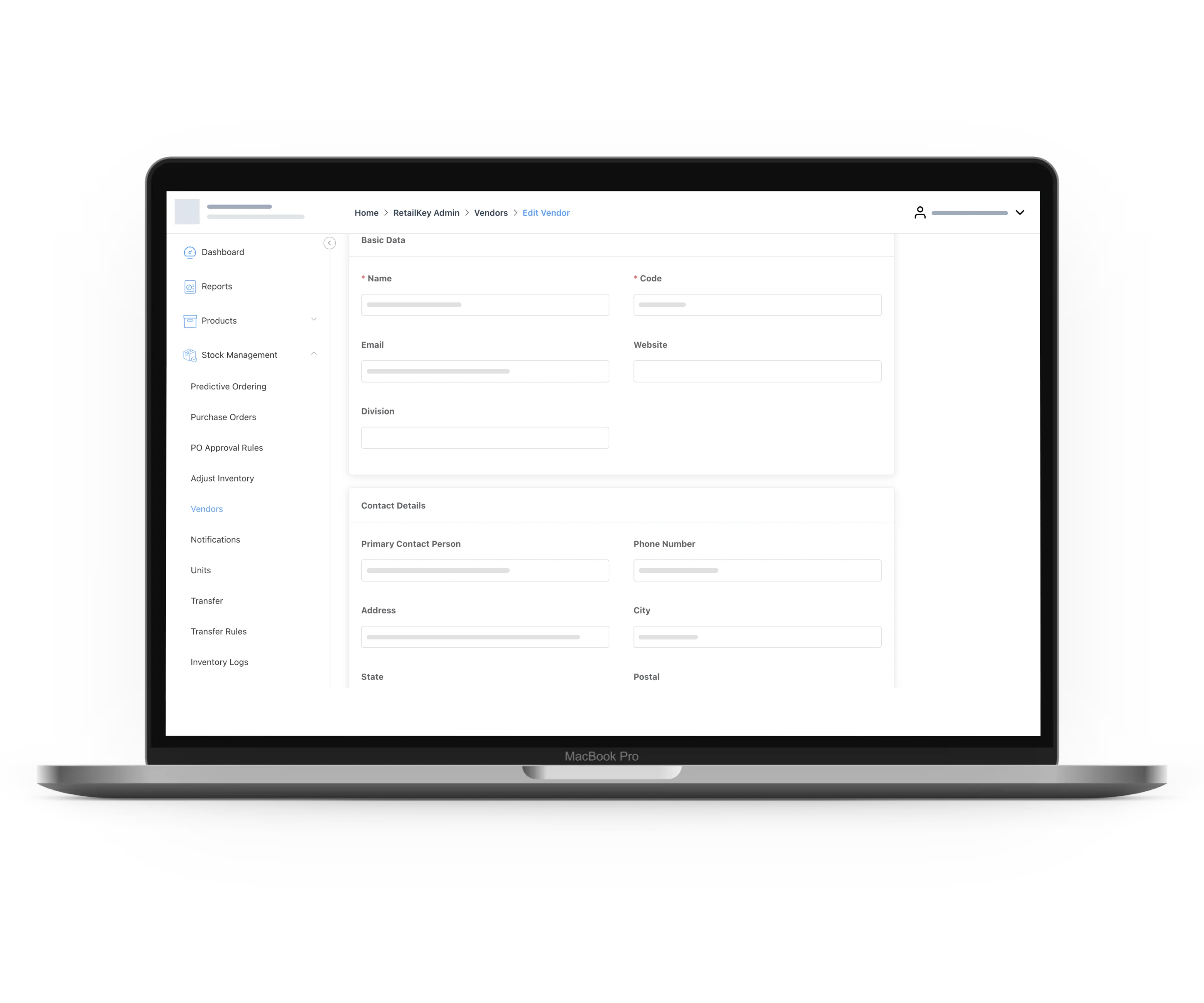 Vendor Management | Vendors Purchase Management | RetailKey | HotelKey