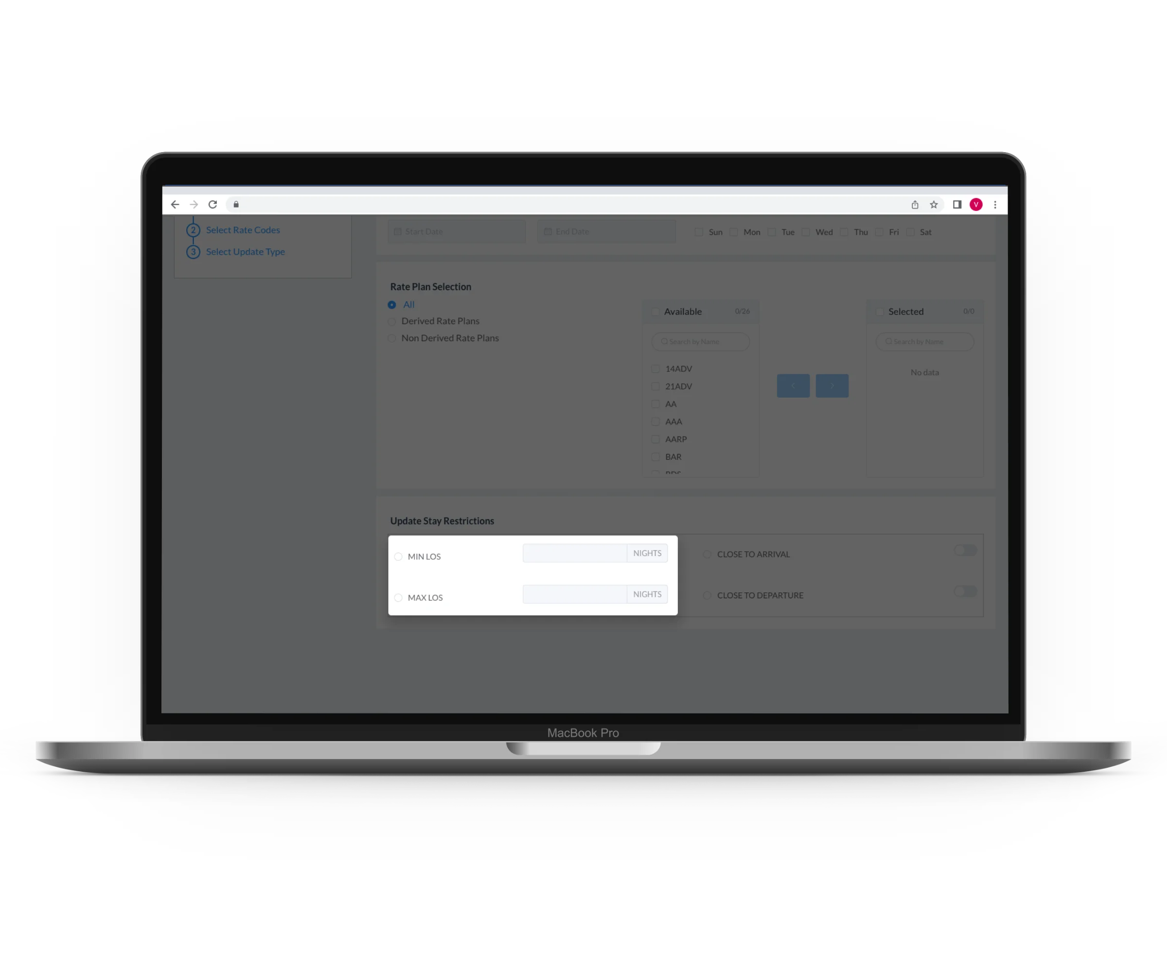 Min/Max LOS Restrictions | Rate Management System | HotelKey