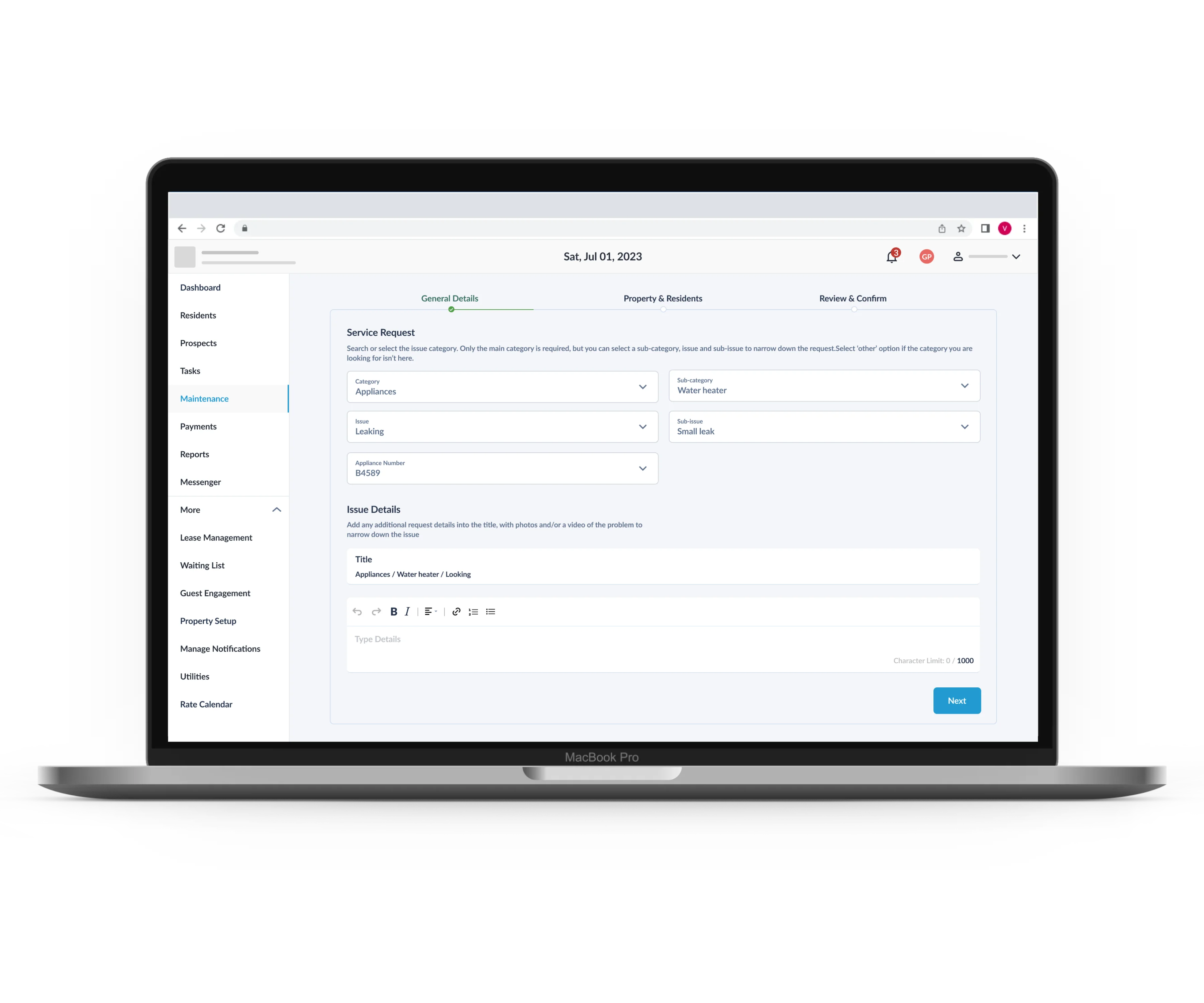Maintenance | TenantKey | HotelKey